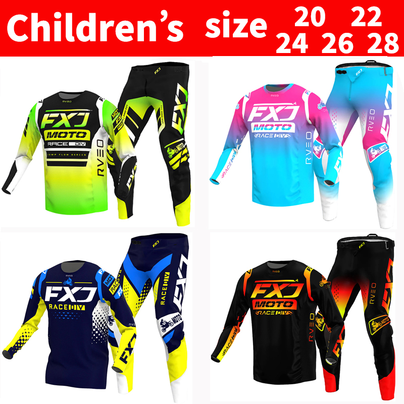 Motorcycle Gear Youth - FXJ Motocross 저지 및 바지 어린이