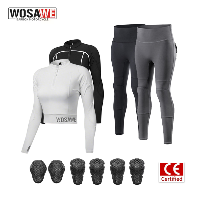Motorcycle Gear Women Pants - WOSAWE 여성용 오토바이 라이딩 슈트 여름용