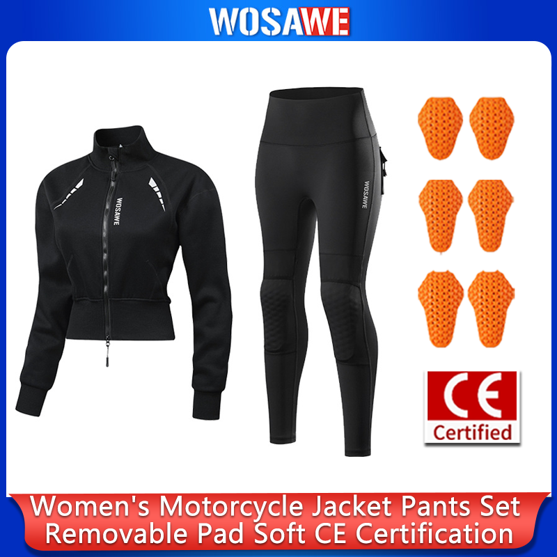 Motorcycle Gear Women Pants - WOSAWE 여성용 오토바이 라이딩 슈트 가을