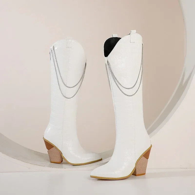 여성용 웨스턴 무릎 높이 부츠, 블랙 다크 브라운 뱀  - Riding Boot Short 리뷰 및 가격