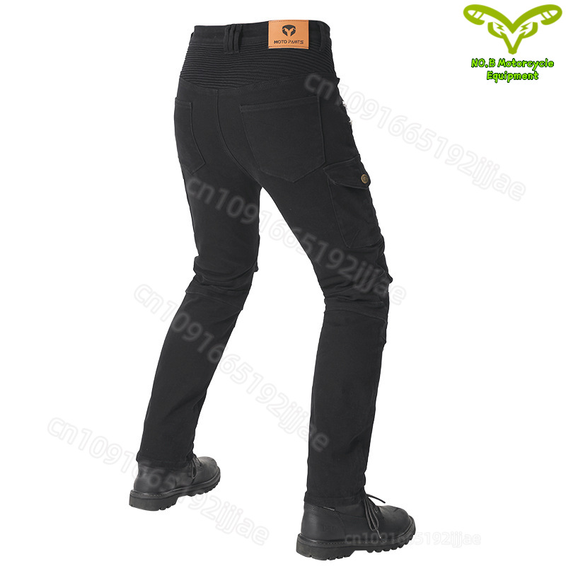 새로운 더블 지퍼 메탈 스타일 모토크로스 모토 바지 남 - Motorcycle Gear Women Pants 리뷰 및 가격