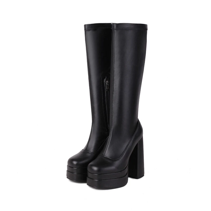 무릎 높이 부츠 여성용 페이턴트 가죽 슈퍼 하이힐 사이 - Riding Boot Short 리뷰 및 가격