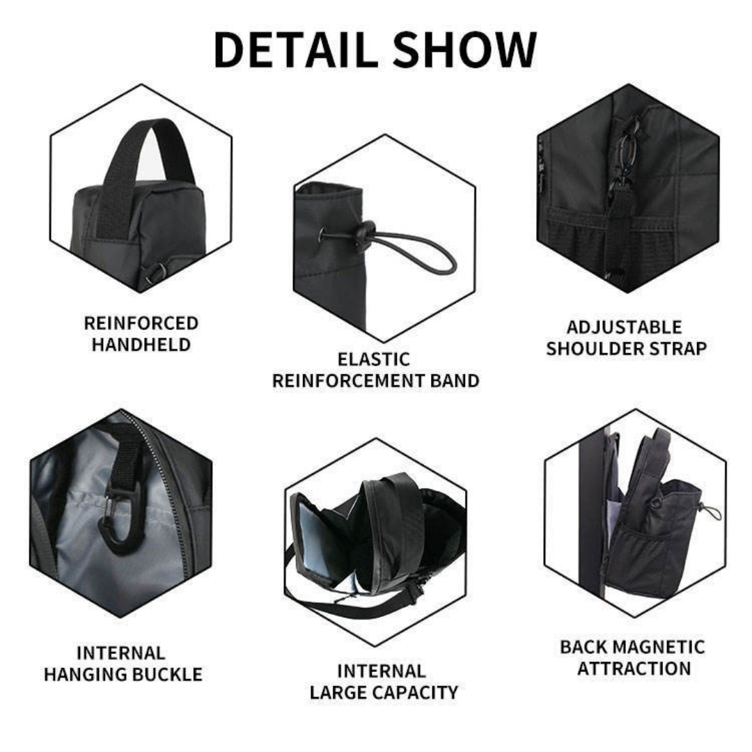 2025 마그네틱 물병 파우치 가방 체육관 전용 야외  - Magnetic Tank Bag 리뷰 및 가격