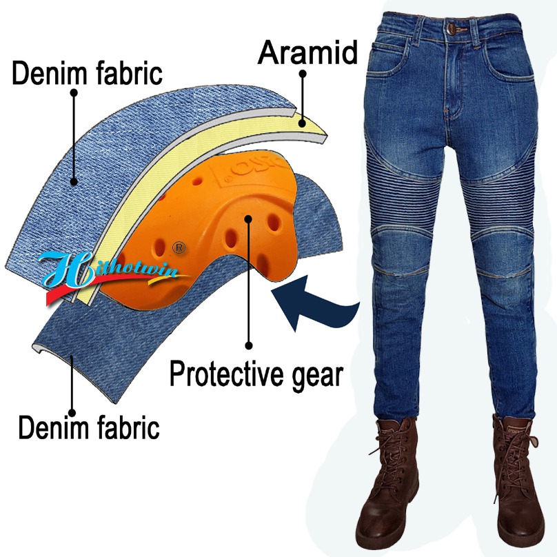 여성용 오토바이 청바지 케블라 모토 팬츠 보호 장비 라 - Motorcycle Gear Women Pants 리뷰 및 가격