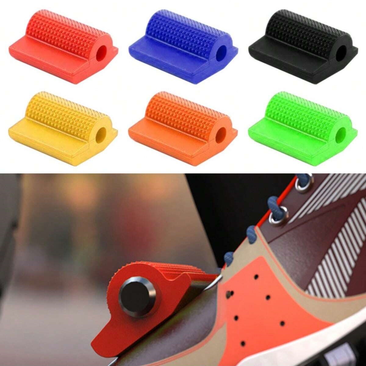 1PCS 범용 오토바이 기어 변속 커버, 고무 변속기  - Motorcycle Gear Lever Cover 리뷰 및 가격