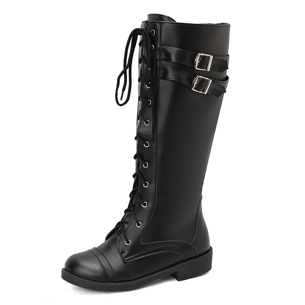 BLXQPYT 니하이 부츠 여성용 가을 겨울 따뜻한 플 - Riding Boot Short 리뷰 및 가격